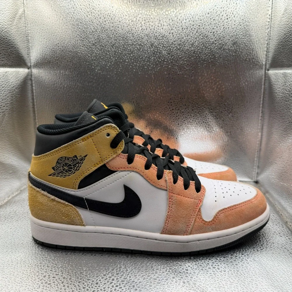 Size 8‎ Nike Air Jordan 1 Mid SE Flight Club Mens Athletic Sneakers DX4332-800